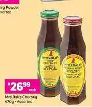 Game Mrs.Ball's Chutney Assorted-470g Each offer