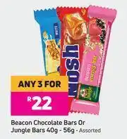 Game Beacon Chocolate Bars Or Jungle Bars Assorted-For Any 3 x 40-56g offer