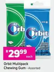 Game Orbit Multipack Chewing Gum Assorted-Each offer