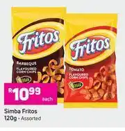 Game Simba Fritos Assorted-120g Each offer