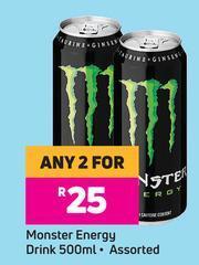 Game Monster Energy Drink Assorted-For Any 2 x 500ml offer