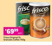 Game Frisco Original Or Granules Coffee-750g Each offer