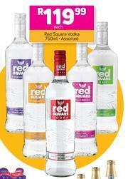 Red Square Vodka Assorted-750ml Each