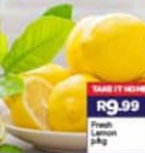 Super Save Fresh Lemon offer