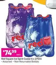 Game Red Square Ice Spirit Cooler Assorted-6 x 275ml Each offer