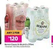 Game Bernini Classic Or Blush Assorted-For Any 2 x 6 x 275ml offer