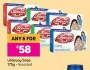 Game Lifebuoy Soap Assorted-For Any 6 x 175g offer