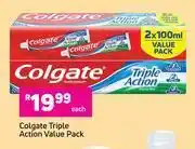Game Colgate Triple Action Value Pack-Each offer