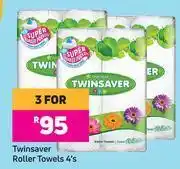 Game Twinsaver Roller Towels-For 3 x 4's offer