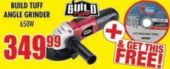 Boxer Build Build Tuff Angle Grinder 650w offer