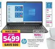 Game HP 39cm Intel Celeron Notebook-Each offer