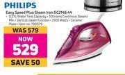 Game Philips Easy Speed Plus Steam Iron GC2146.44 offer