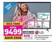 Game LG 139cm (55") Nano Cell Smart TV 55NANO79VND.AFB offer