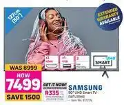 Game Samsung 50" (127cm) UHD Smart TV 50TU7000 offer