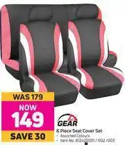 Game 1st Gear 6 Piece Seat Cover Set offer
