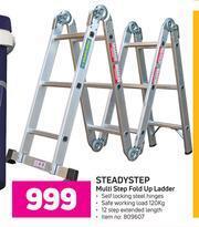 Game Steadystep Multi Step Fold Up Ladder offer