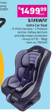 Game Safeway Indra Car Seat offer