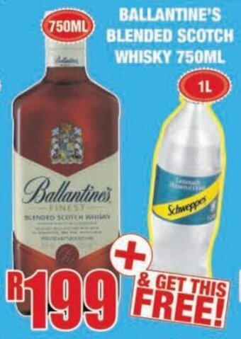 Boxer Liquors Ballantine's Blended Scotch Whisky 750ml offer