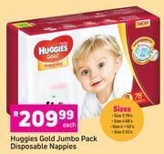 Game Huggies Gold Jumbo Pack Disposable Nappies-Each offer