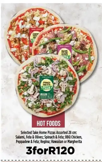 Food Lover's Market Selected Take Home Pizza Assorted 28cm offer