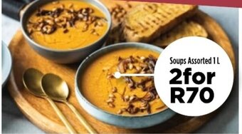 Food Lover's Market Soups Assorted 1L offer