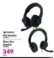 Makro Sparkfox PS4 Headset/Xbox One Headset-Each offer