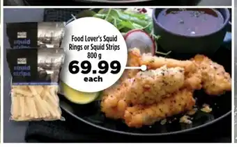 Food Lover's Market Food Lover's Squid Rings or Squid Strips 800g offer