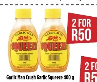 Food Lover's Market Garlic Man Crush Garlic Squeeze 400g offer