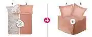 HomeChoice Tatum Deluxe 6 Piece Duvet Cover Sets (Double) offer