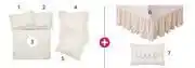 HomeChoice Ronelle Deluxe 7 Piece Duvet Cover Sets (Three Quarter) offer