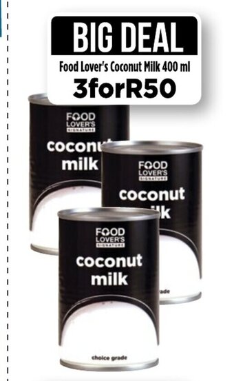Food Lover's Market Food Lover's Coconut Milk 400ml offer