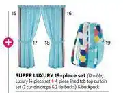 HomeChoice Toby Super Luxury 19 Piece Duvet Cover Set Double offer
