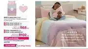 HomeChoice Teddy Basic 3 Piece Duvet Cover Set Blue (Single) offer