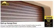 Builders Warehouse Builders Roll Up Garage Door-2.4m x 2.1m offer