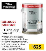 Builders Warehouse Fired Earth 6L Non Drip Enamel offer