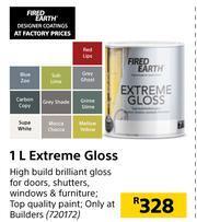 Builders Warehouse Fired Earth 1L Extreme Gloss offer