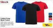Builders Warehouse Beck Cotton Crew Neck T-shirt-Each offer