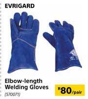 Builders Warehouse Evrigard Elbow Length Welding Gloves-Per Pair offer