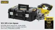 Builders Warehouse Dewalt 18V XR Li-Ion Jigsaw DCS331NT offer