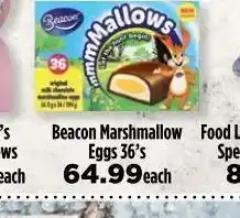 Beacon marshmallow eggs