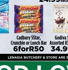 Food Lover's Market Cadbury chocolate 6 offer