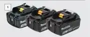 Builders Warehouse Makita 18V 3.0 Ah Li-Ion Battery BL1830B offer