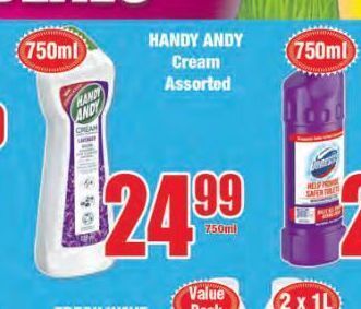 Boxer Handy andy cleaners offer