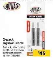 Ruwag 2 Pack Jigsaw Blade