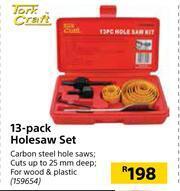 Builders Warehouse Tork Craft 13 Pack Holesaw Set offer