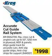 Kreg Accurate Cut Guide Rail System KR KMA2700