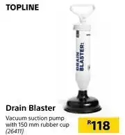 Builders Warehouse Topline Drain Blaster offer