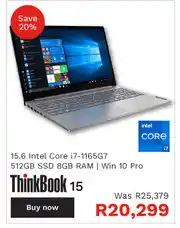 First Shop Lenovo Think Book E15 offer