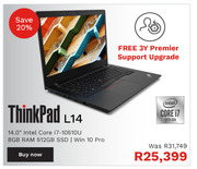 First Shop Lenovo Think Pad L14 offer