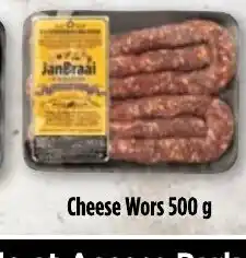 Food Lover's Market Cheese Wors 500g offer